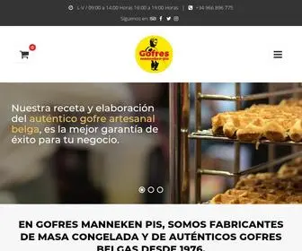 Gofresmannekenpis.com(Gofres Manneken Pis) Screenshot