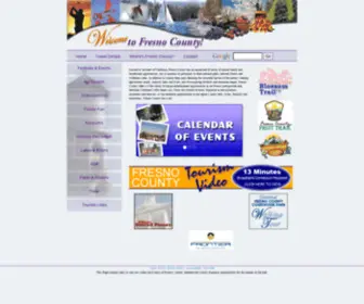 Gofresnocounty.com(Travel Fresno County Tourism) Screenshot