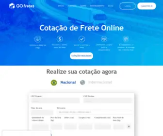 Gofretes.com.br(Cota) Screenshot