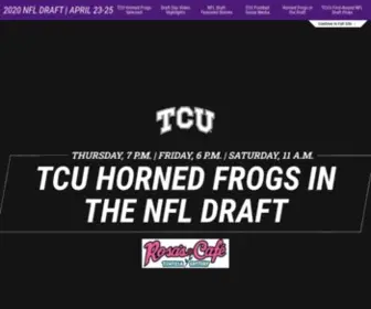 Gofrogs.com(TCU Horned Frogs in the NFL Draft) Screenshot