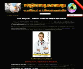 Gofrontrunners.com(Maintenance of Certification (MOC)) Screenshot
