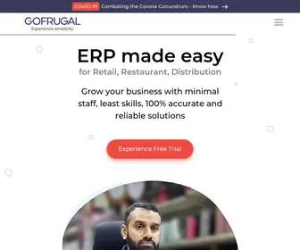 Gofrugal.com(Gofrugal ERP system) Screenshot