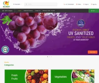 Gofruto.com(Online Grocery Shopping) Screenshot