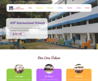 Gofschools.net(GOF International Schools) Screenshot