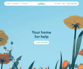 Gofundme.com(#1 Fundraising Platform for Crowdfunding) Screenshot