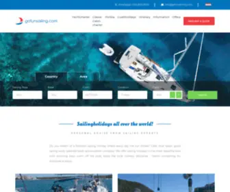 Gofunsailing.com(Zeilvakanties) Screenshot