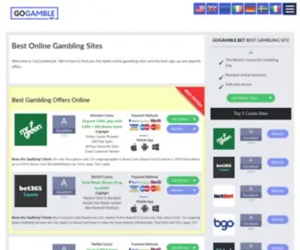 Gogamble.bet Screenshot