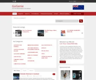 Gogenie.co.nz(Gogenie) Screenshot