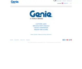 Gogenielift.com(A Terex Brand) Screenshot
