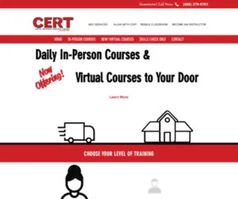 Gogetcertified.com(CERT) Screenshot