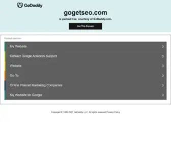 Gogetseo.com(Perfect SEO for Website) Screenshot