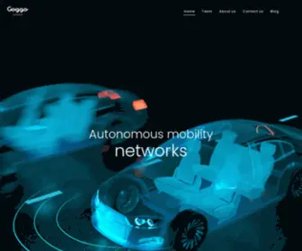 Goggo.network(Autonomous mobility as a service) Screenshot