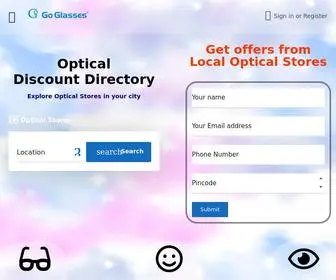 Goglasses.in(Best Optical Stores in Kolkata) Screenshot