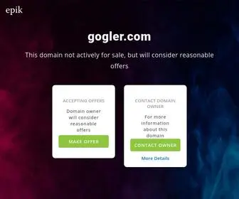 Gogler.com(Make an Offer if you want to buy this domain. Your purchase) Screenshot