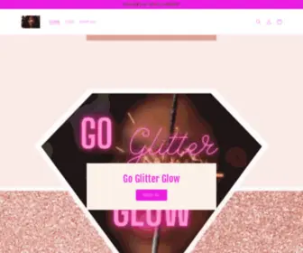 Goglitterglow.com(Go Glitter Glow) Screenshot