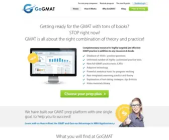 Gogmat.com(GMAT Course) Screenshot