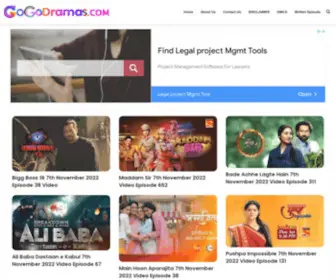 Gogodramas.com(Hindi Serial Watch Online Web Series) Screenshot