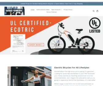 Gogoebikes.com(GOGO Ebikes) Screenshot