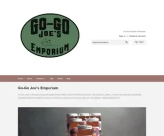 Gogojoes.com(Go-Go Joe's Emporium) Screenshot