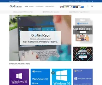 Gogokeys.com(Buy Genuine & Cheap Windows) Screenshot