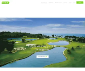 Gogolf.co.id(Situs Booking Golf Course dan Resort Terlengkap) Screenshot