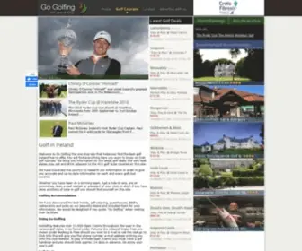 Gogolfing.ie(Golf Ireland) Screenshot
