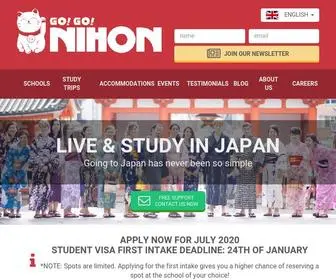 Gogonihon.com(Live and Study in Japan) Screenshot
