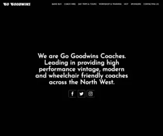 Gogoodwins.co.uk(Go Goodwins Coach & Bus of Manchester. Telephone) Screenshot