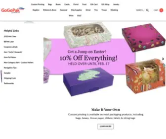 Gogopak.com(Leading Supplier of Wholesale Shopping Bags) Screenshot