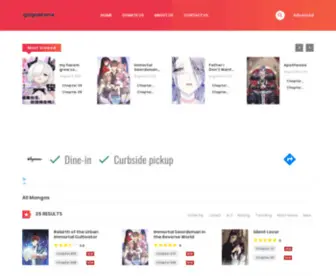 Gogoscans.com(Fastest manga provider) Screenshot