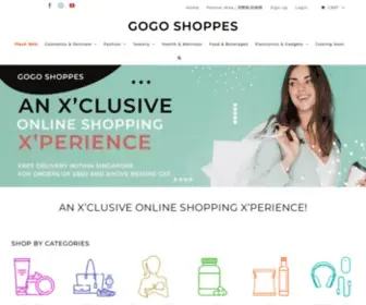 Gogoshoppes.com(GOGO SHOPPES) Screenshot