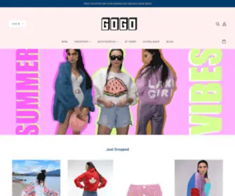 Gogosweaters.com(GOGO Sweaters) Screenshot