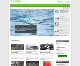 Gogreen.org(Go Green) Screenshot