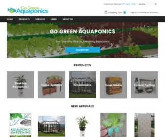 Gogreenaquaponics.com(Go Green Aquaponics) Screenshot