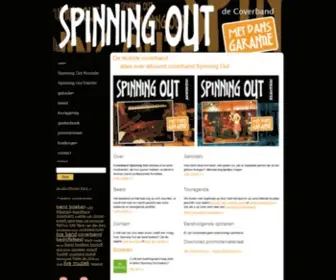 Gogreenfield.nl(Coverband Spinning Out) Screenshot