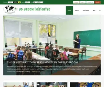 Gogreeninitiative.org(Go Green Initiative) Screenshot