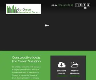 Gogreenintl.com(Go Green International) Screenshot