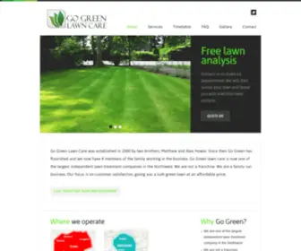 Gogreenlawncare.co.uk(Go Green Lawncare) Screenshot