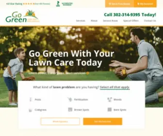 Gogreenlawnservices.com(Lawn Care Services in West Chester) Screenshot