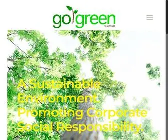 Gogreenphilippines.org(Go Green Philippines) Screenshot