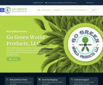 GogreenWorldproducts.com(Go Green World Products) Screenshot