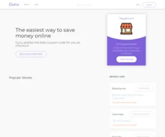 Goguru.io(The easiest way to save money online) Screenshot