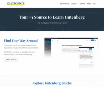 Gogutenberg.com(Go Gutenberg) Screenshot