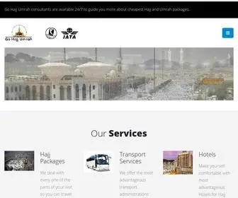 Gohajjumrah.co.uk(Hajj packages) Screenshot