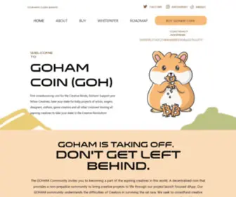 Goham.io(HOME) Screenshot