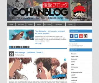 Gohanblog.fr(Blog) Screenshot