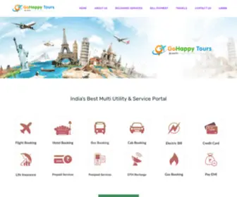 Gohappytours.com(Go Happy Technology Pvt) Screenshot