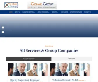 Gohargroup.in(Gohar Group) Screenshot