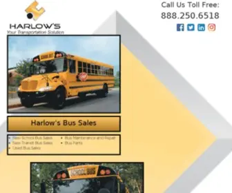 Goharlows.com(Harlow's Bus and Truck Sales) Screenshot