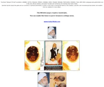 Goharshahi.com(Awaited Imam Mehdi (Messiah) Riaz Ahmed Gohar Shahi) Screenshot